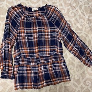 Universal Thread Peplum 3/4 Sleeve